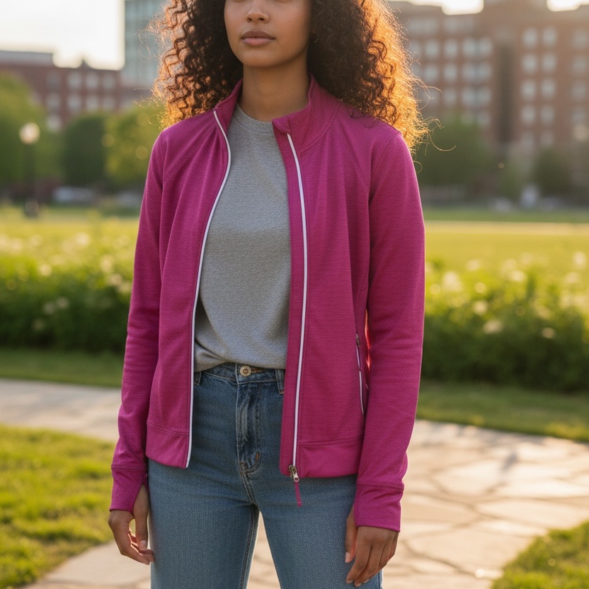 Tangerine Womens Fuchsia Jacket 497